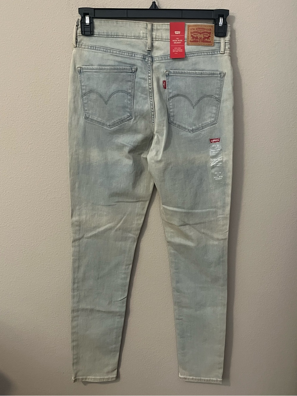 Levi's Women's 721 High Rise Skinny Jeans • Eternal Indigo Light • Size 29 • NWT - Picture 7 of 11